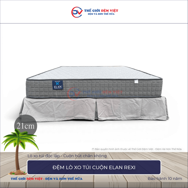 Đệm lò xo túi cuộn Elan Rexi